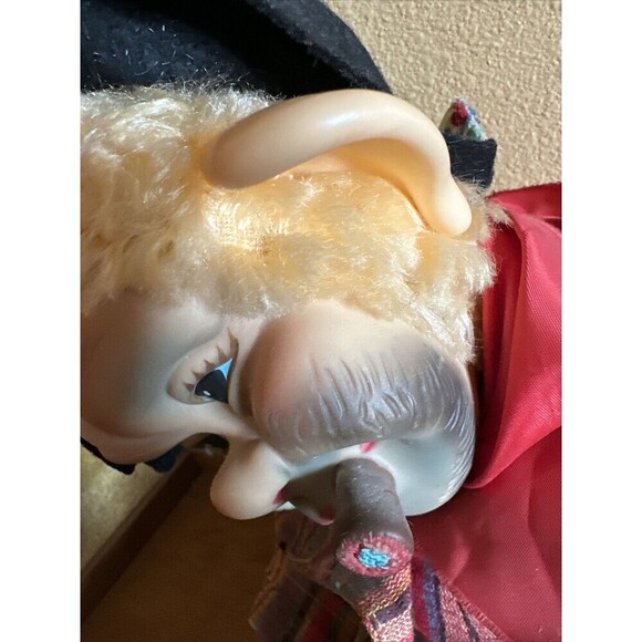 Vintage Rushton Cigar Smoking Hobo Rubber Face Striped Clothes Rare - Picture 13 of 14